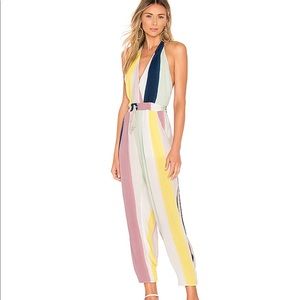 Revolve x PAZ jumpsuit in Tropical Stripe